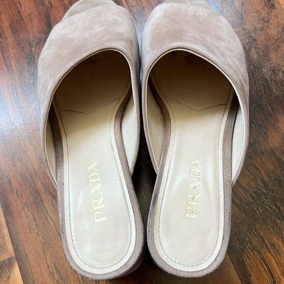 Prada Suede Platform Mule - Picture 5 of 5